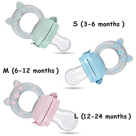 BubsBite | Baby Fresh Fruit Teething Feeder | Every Moms Choice