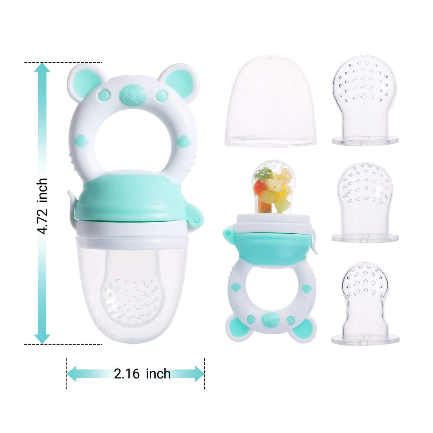 BubsBite | Baby Fresh Fruit Teething Feeder | Every Moms Choice