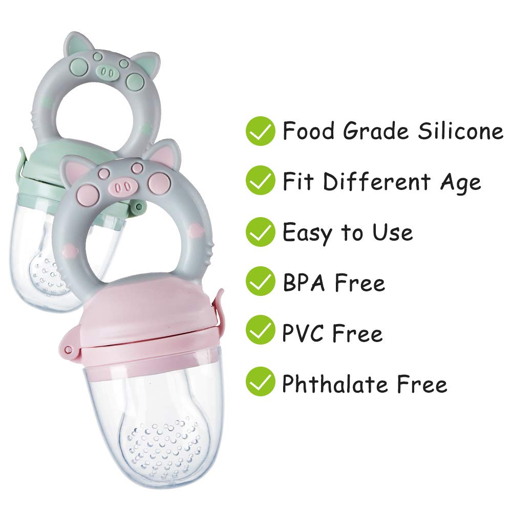 BubsBite | Baby Fresh Fruit Teething Feeder | Every Moms Choice