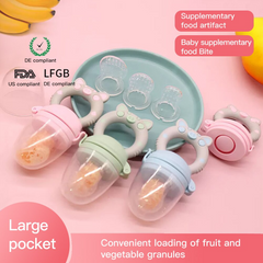 BubsBite | Baby Fresh Fruit Teething Feeder | Every Moms Choice